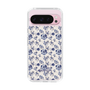 Slim Protection Case［ dazzlin - BlueFlower - Beige ］