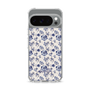Slim Protection Case［ dazzlin - BlueFlower - Beige ］