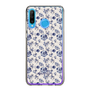 Slim Protection Case［ dazzlin - BlueFlower - Beige ］