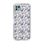 Slim Protection Case［ dazzlin - BlueFlower - Beige ］