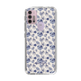 Slim Protection Case［ dazzlin - BlueFlower - Beige ］