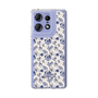 Slim Protection Case［ dazzlin - BlueFlower - Beige ］