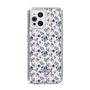 Slim Protection Case［ dazzlin - BlueFlower - Beige ］