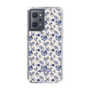 Slim Protection Case［ dazzlin - BlueFlower - Beige ］
