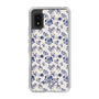 Slim Protection Case［ dazzlin - BlueFlower - Beige ］