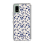 Slim Protection Case［ dazzlin - BlueFlower - Beige ］