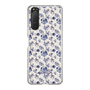Slim Protection Case［ dazzlin - BlueFlower - Beige ］