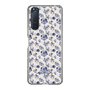 Slim Protection Case［ dazzlin - BlueFlower - Beige ］
