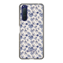 Slim Protection Case［ dazzlin - BlueFlower - Beige ］