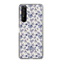 Slim Protection Case［ dazzlin - BlueFlower - Beige ］