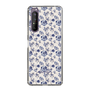 Slim Protection Case［ dazzlin - BlueFlower - Beige ］