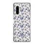Slim Protection Case［ dazzlin - BlueFlower - Beige ］