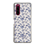 Slim Protection Case［ dazzlin - BlueFlower - Beige ］