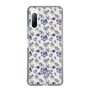 Slim Protection Case［ dazzlin - BlueFlower - Beige ］
