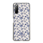 Slim Protection Case［ dazzlin - BlueFlower - Beige ］