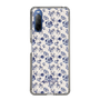 Slim Protection Case［ dazzlin - BlueFlower - Beige ］