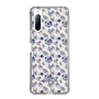 Slim Protection Case［ dazzlin - BlueFlower - Beige ］