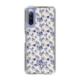 Slim Protection Case［ dazzlin - BlueFlower - Beige ］