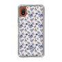 Slim Protection Case［ dazzlin - BlueFlower - Beige ］
