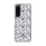 Slim Protection Case［ dazzlin - BlueFlower - Beige ］