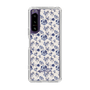 Slim Protection Case［ dazzlin - BlueFlower - Beige ］