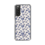 Slim Protection Case［ dazzlin - BlueFlower - Beige ］