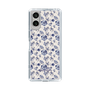Slim Protection Case［ dazzlin - BlueFlower - Beige ］