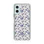 Slim Protection Case［ dazzlin - BlueFlower - Beige ］