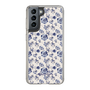 Slim Protection Case［ dazzlin - BlueFlower - Beige ］