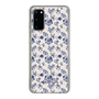 Slim Protection Case［ dazzlin - BlueFlower - Beige ］