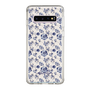 Slim Protection Case［ dazzlin - BlueFlower - Beige ］