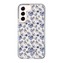 Slim Protection Case［ dazzlin - BlueFlower - Beige ］