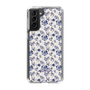 Slim Protection Case［ dazzlin - BlueFlower - Beige ］