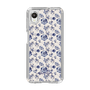 Slim Protection Case［ dazzlin - BlueFlower - Beige ］
