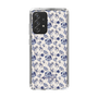 Slim Protection Case［ dazzlin - BlueFlower - Beige ］