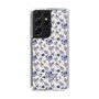 Slim Protection Case［ dazzlin - BlueFlower - Beige ］