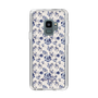 Slim Protection Case［ dazzlin - BlueFlower - Beige ］