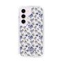 Slim Protection Case［ dazzlin - BlueFlower - Beige ］