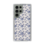 Slim Protection Case［ dazzlin - BlueFlower - Beige ］