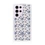 Slim Protection Case［ dazzlin - BlueFlower - Beige ］
