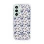 Slim Protection Case［ dazzlin - BlueFlower - Beige ］