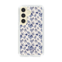 Slim Protection Case［ dazzlin - BlueFlower - Beige ］