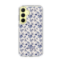 Slim Protection Case［ dazzlin - BlueFlower - Beige ］