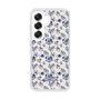 Slim Protection Case［ dazzlin - BlueFlower - Beige ］