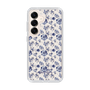 Slim Protection Case［ dazzlin - BlueFlower - Beige ］