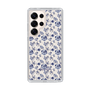 Slim Protection Case［ dazzlin - BlueFlower - Beige ］