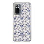 Slim Protection Case［ dazzlin - BlueFlower - Beige ］