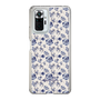 Slim Protection Case［ dazzlin - BlueFlower - Beige ］