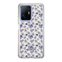 Slim Protection Case［ dazzlin - BlueFlower - Beige ］