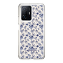 Slim Protection Case［ dazzlin - BlueFlower - Beige ］